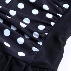 One Piece Polka Beach Wear