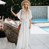 Elegant Women Chiffon Long Cover Up