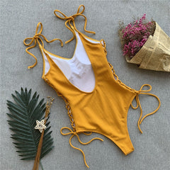 One-Piece Strappy Bikini