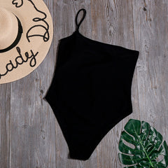 Retro One Shoulder Bikinis
