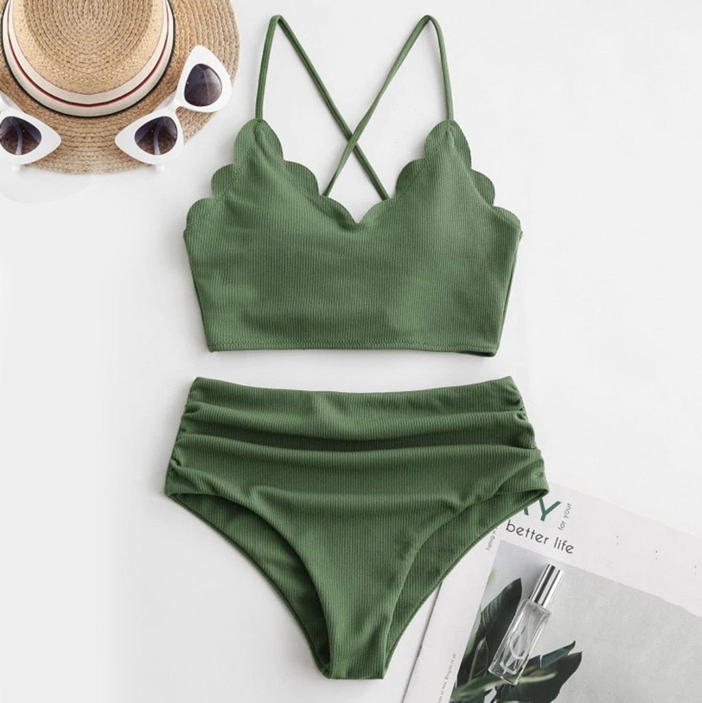 38# Women Two Piece Swimsuit