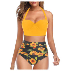 Sun Flower Women Bikini Set