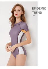 JOYE Short Sleeve Female Swimwear