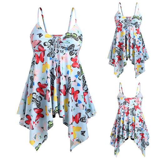 Butterfly Print Padded Swimwear