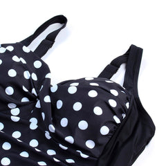 One Piece Polka Beach Wear