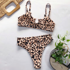 Leopard Printed Bikinis