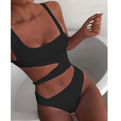 Women's  Of Hollow Out Swimsuit  Bikini