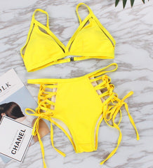 High Cut Two-piece Swimsuit