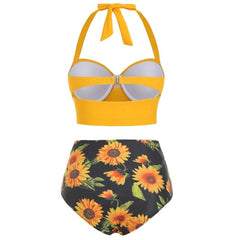 Sun Flower Women Bikini Set