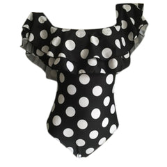 Dot Ruffles Bikini