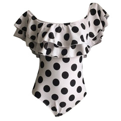 Dot Ruffles Bikini