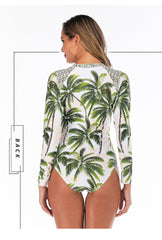 Coconut Tree Print Swimwear